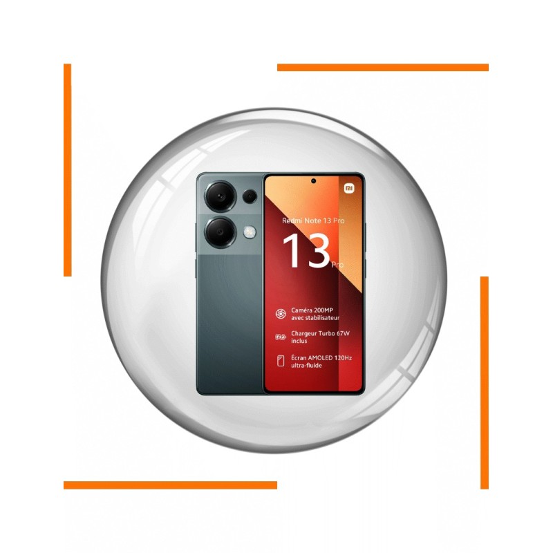 SMARTPHONE XIAOMI REDMI NOTE 13 PRO  VERT FORET au meilleur p