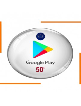 Carte Cadeau Google Play 50€